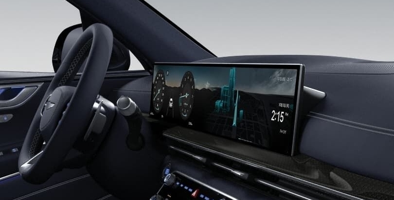 Hyundai GV80 Coupe, 27 дюймдік OLED дисплей